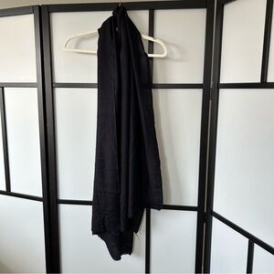 Softest Lightweight Spring & Fall Navy Blue Fine Pashmina Large Square Scarf
